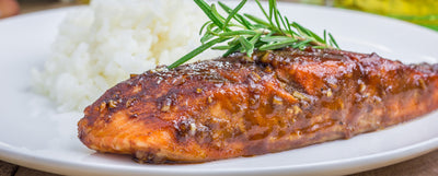Wednesday Recipe: Honey Garlic Glazed Salmon