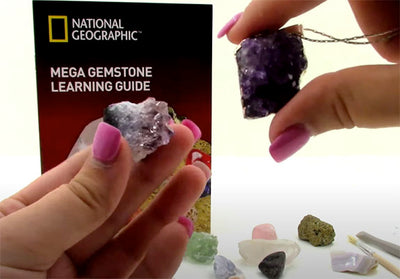 Nat Geo's Mega Gemstone Mine Dig Kit Blends Education With Thrilling Discoveries