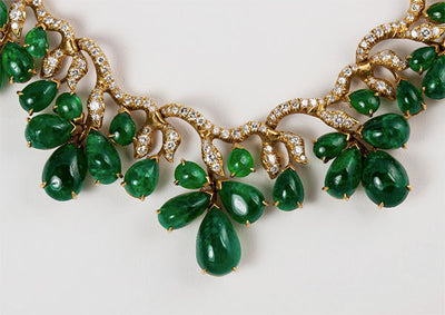 May's Birthstone: 77 Emerald 'Leaves' Sprout From This Smithsonian Necklace