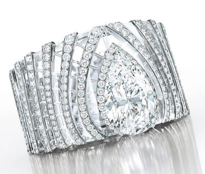 Dazzling Diamond and Rock Crystal Bracelet May Fetch $8.4MM at Sotheby's HK