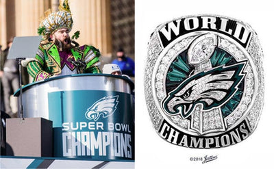 Eagles Star Center Jason Kelce Loses 2018 Super Bowl Ring in Pool of Chili