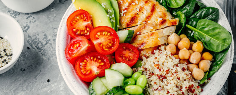 Wednesday Recipe: Grilled Greek Chicken Quinoa Bowls