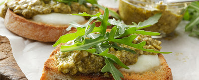 Wednesday Recipe: Ricotta & Pesto Crostini