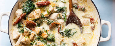 Wednesday Recipe: Creamy Sun-Dried Tomato Chicken Pasta