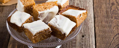 Wednesday Recipe: Pumpkin Bars with Cream Cheese Frosting