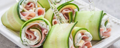 Wednesday Recipe: Ham and Cheese Cucumber Sandwich