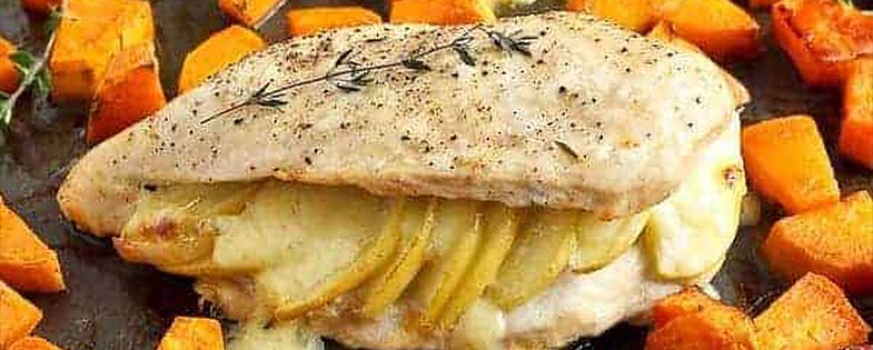 Wednesday Recipe: Apple Gouda Stuffed Chicken