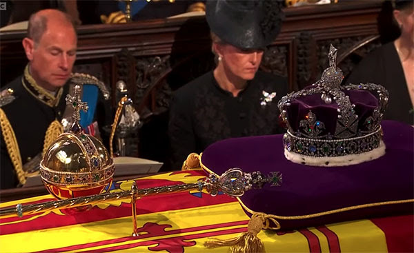 British Crown Jewels Play Prominent Roles in Queen Elizabeth II's Funeral