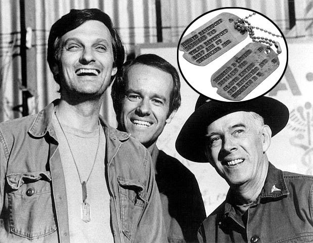 Alan Alda Donates ‘M*A*S*H’ Dog Tags, Boots to Fund Communications Program