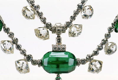 May’s Birthstone: ‘Maharaja of Indore Necklace’ Features 15 Drilled Emeralds