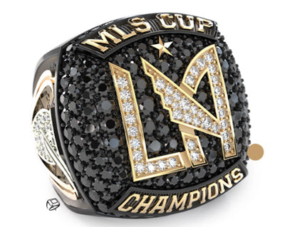 LAFC’s ‘On Brand’ Championship Rings Feature Unique Black Obsidian Overlay
