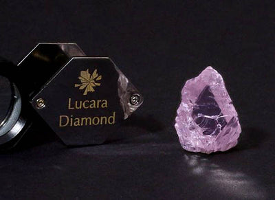 Lucara Delivers Pink Bundle of 'Joy' From Famous Karowe Diamond Mine in Botswana