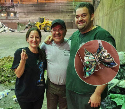 NYC Sanitation Workers Dig Through Piles of Trash to Find Sentimental Ring