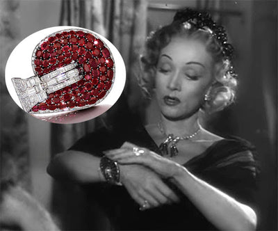 Marlene Dietrich's Famous Ruby Bracelet Could Fetch $4.5MM at Christie's NY