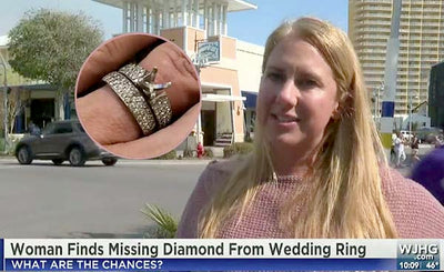 Lost Diamond Pops Out of Vacuum Cleaner at Panama City Beach Apparel Store