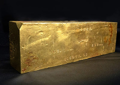 54-Pound Gold Rush-Era Ingot to Hit the Auction Block in Early January