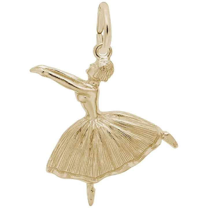 Ballet Dancer with Skirt Charm