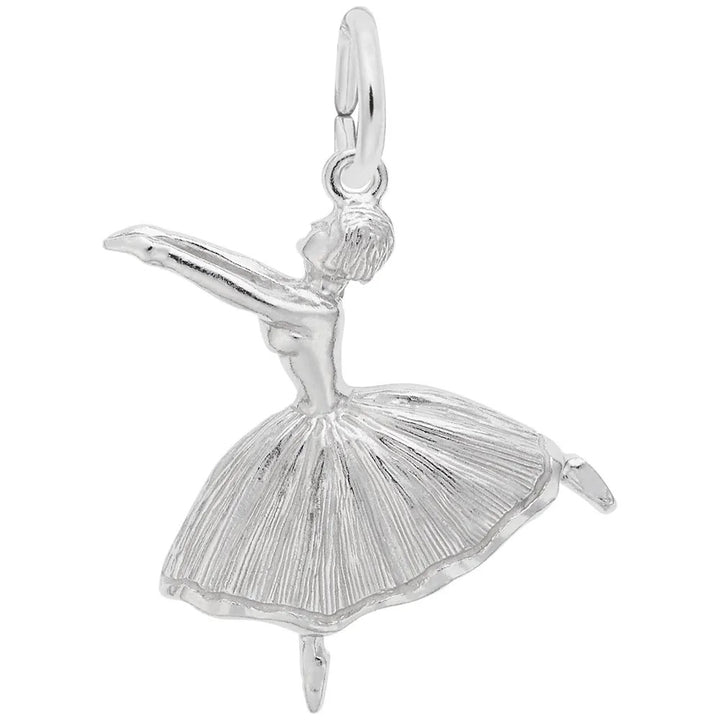 Ballet Dancer with Skirt Charm