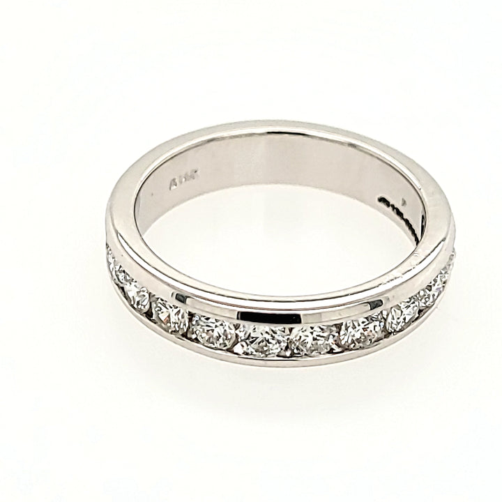 0.75ct Diamond Channel Band in 14k Gold