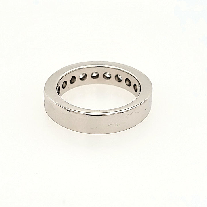 Channel Set Diamond Band in 14k Gold