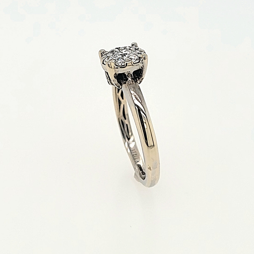 "Lovebright" Diamond Ring in 14k Gold