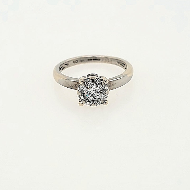 "Lovebright" Diamond Ring in 14k Gold