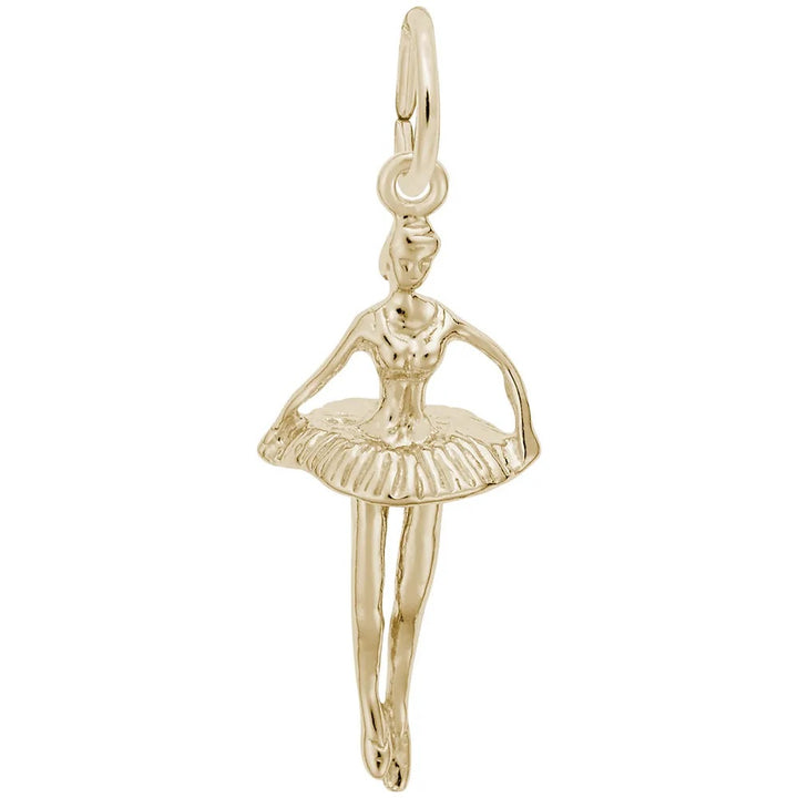 En Pointe Ballet Dancer Charm