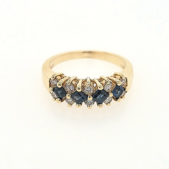 Sapphire Ring in 14k Gold