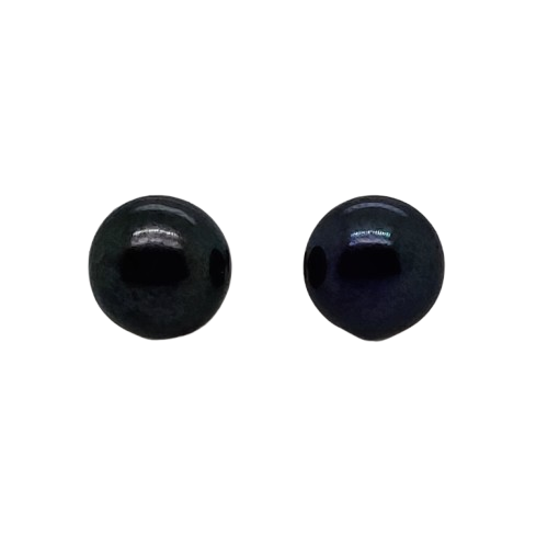 Black pearl Stud Earrings