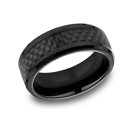 Black Cobalt Chrome Ring