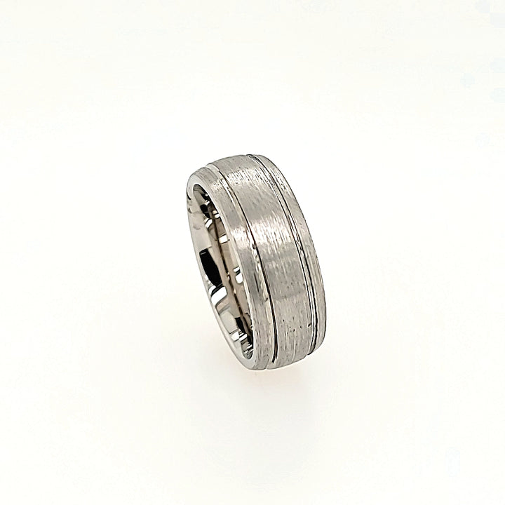 Cobalt Chrome Band with Grooves