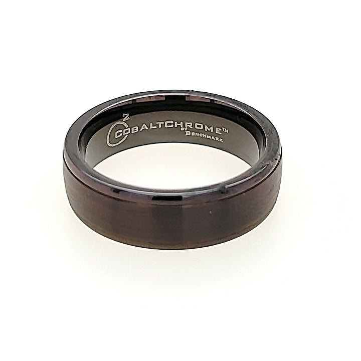 Black Cobalt Chrome Wedding Band
