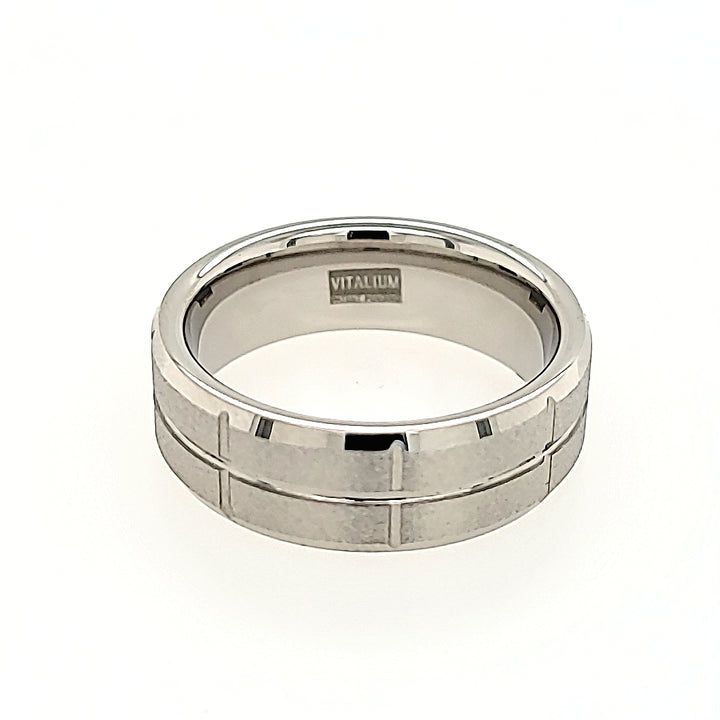 Serinium Ring with Stone Finish