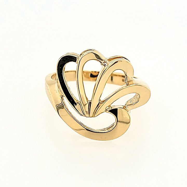 Freeform Ring in 14k Gold