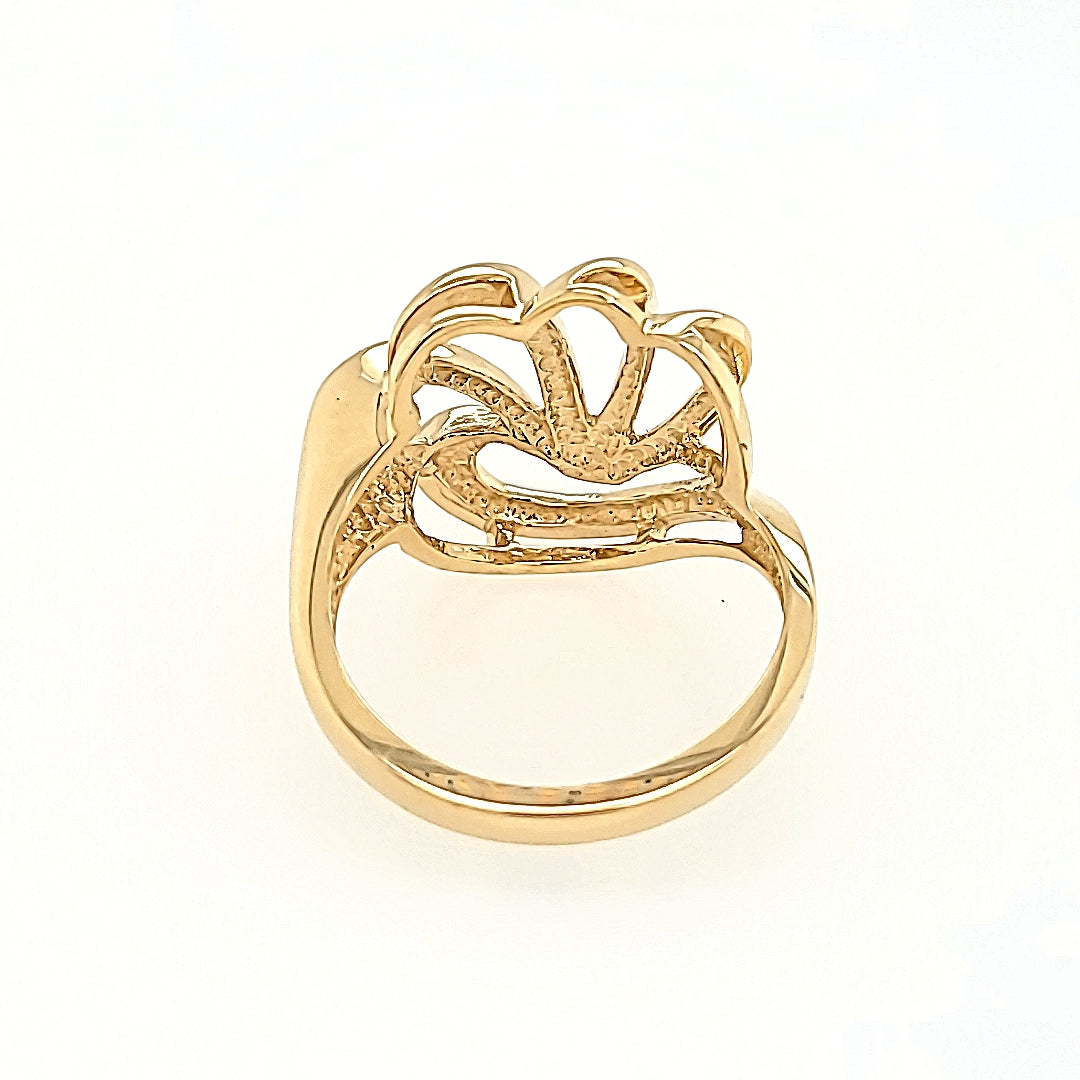 Freeform Ring in 14k Gold
