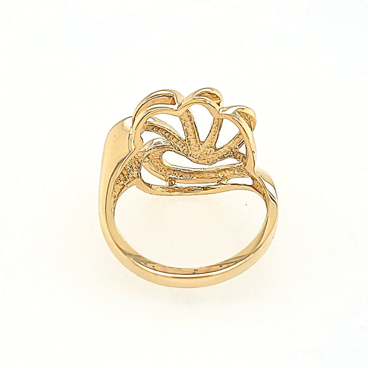 Freeform Ring in 14k Gold