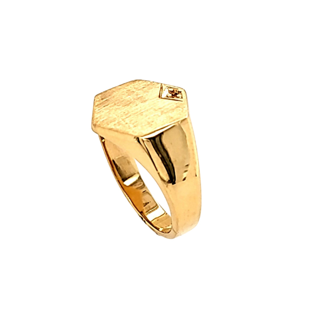 Signet Ring in 14k Gold