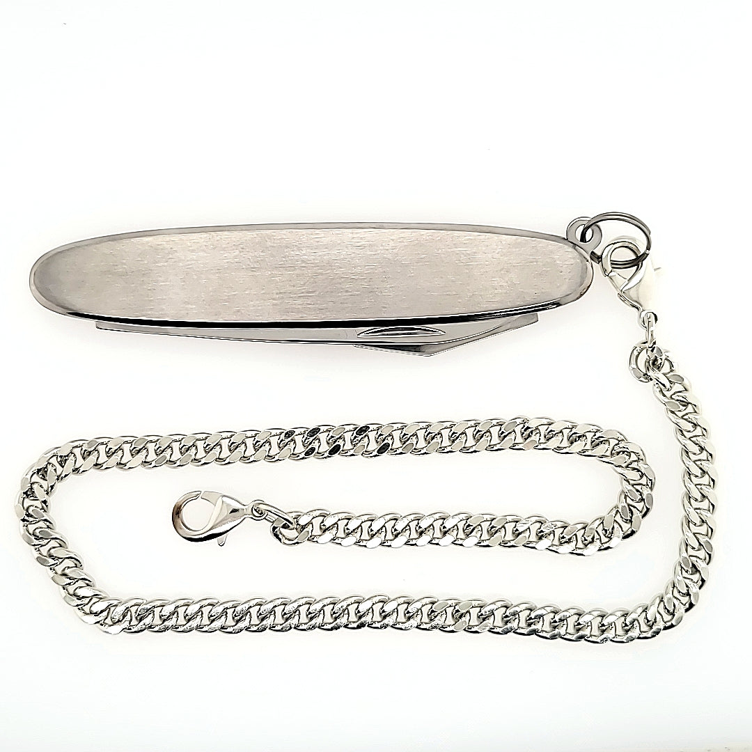 Golf Motif Pocket Watch with Pocket Knife