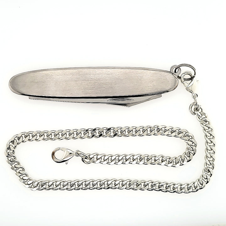 Golf Motif Pocket Watch with Pocket Knife