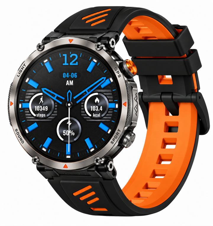 TitanX Rugged Outdoor GPS Smartwatch