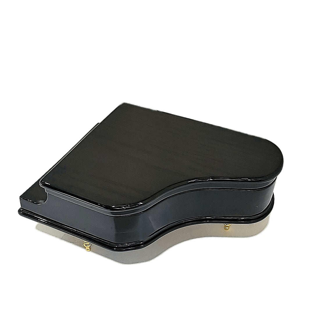 Black Lacquered Piano Jewellery Box