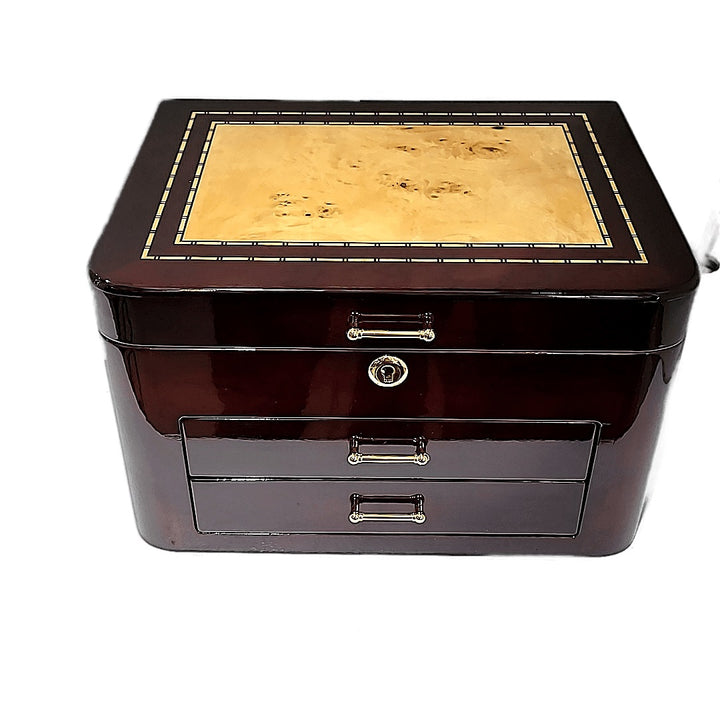 Bubinga and Maple Jewelry Box