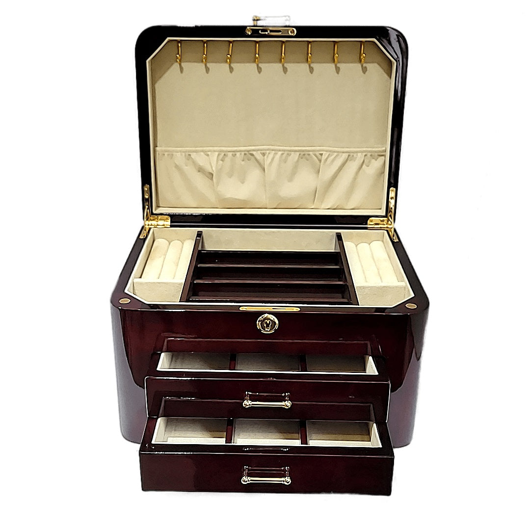 Bubinga and Maple Jewelry Box