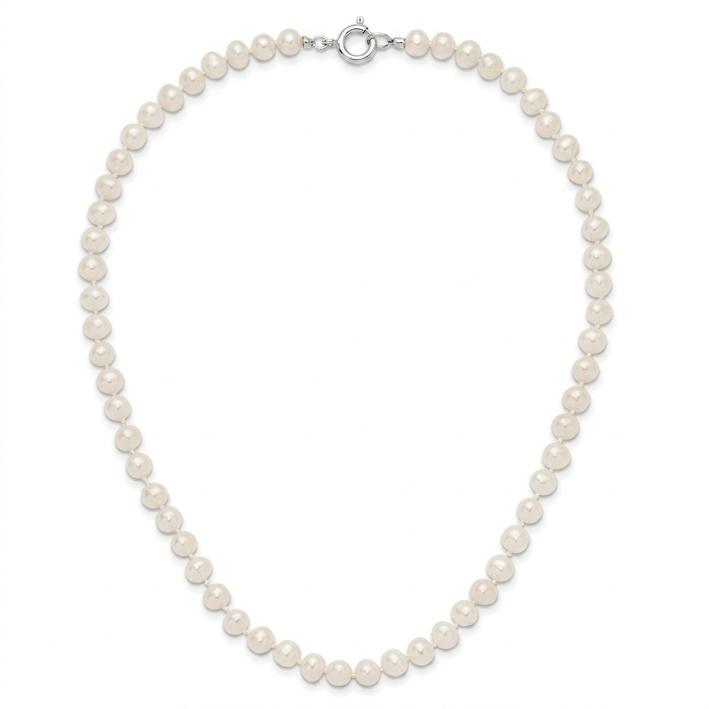 White Freshwater Pearl Necklace