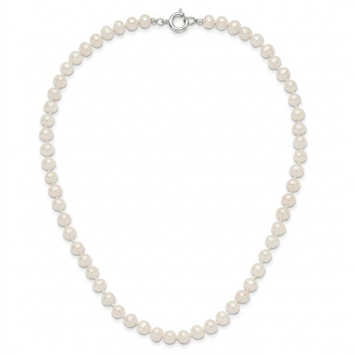 White Freshwater Pearl Necklace