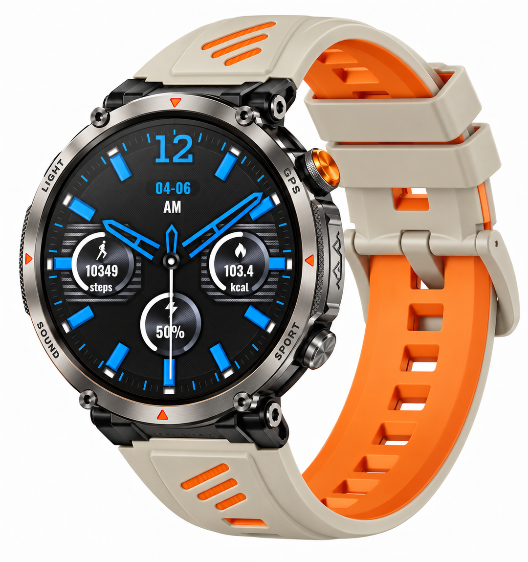 TitanX Rugged Outdoor GPS Smartwatch