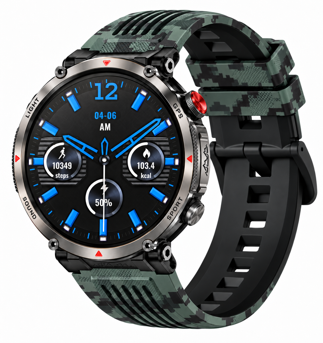 TitanX Rugged Outdoor GPS Smartwatch
