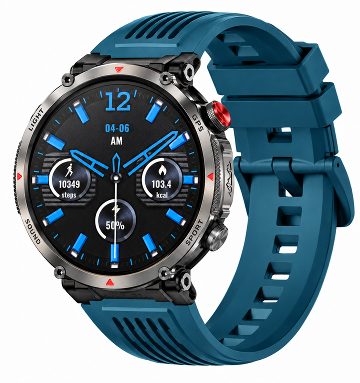 TitanX Rugged Outdoor GPS Smartwatch