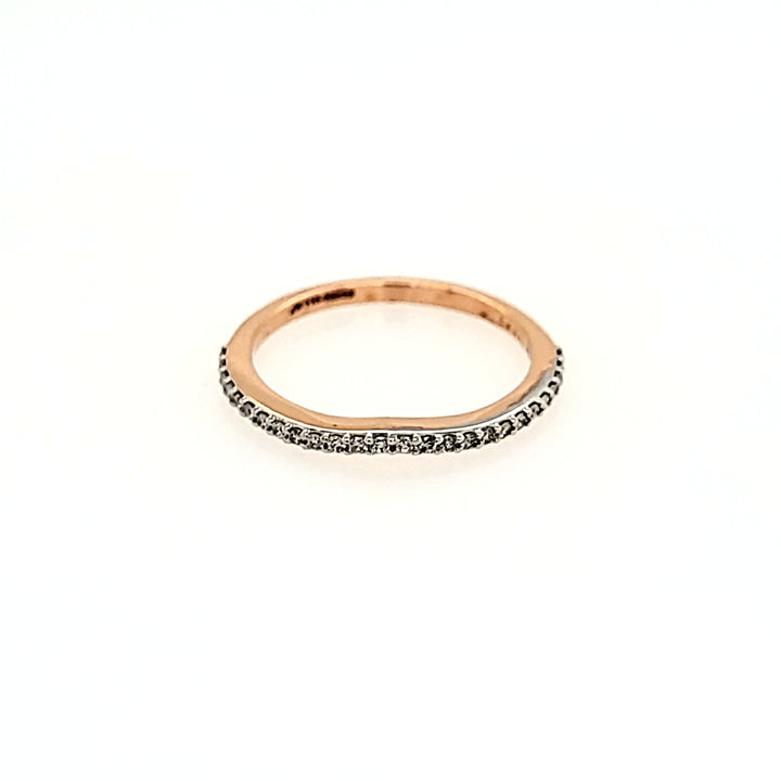 Classic Diamond Pave Band in 14k Gold