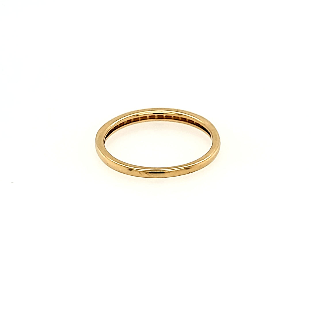 Classic Diamond Band in 14k Gold